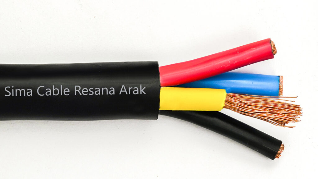 کابل افشان 4*1
