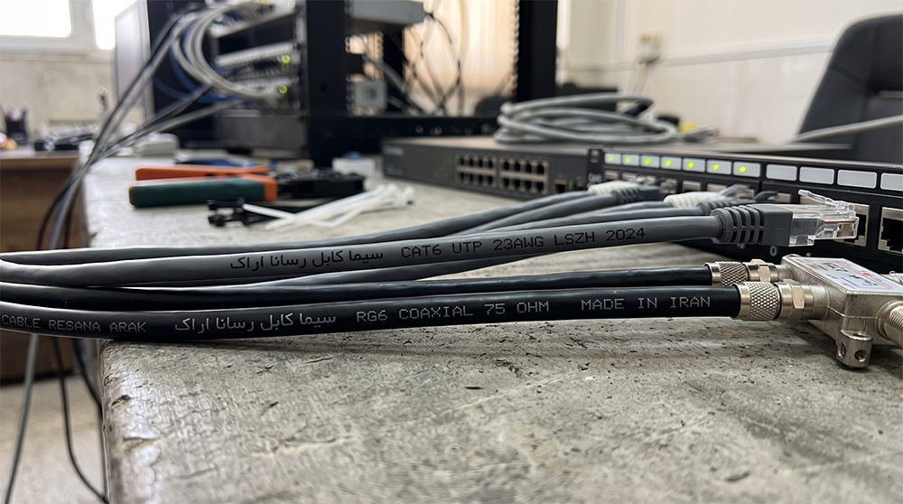 کابل شبکه و کواکسیال